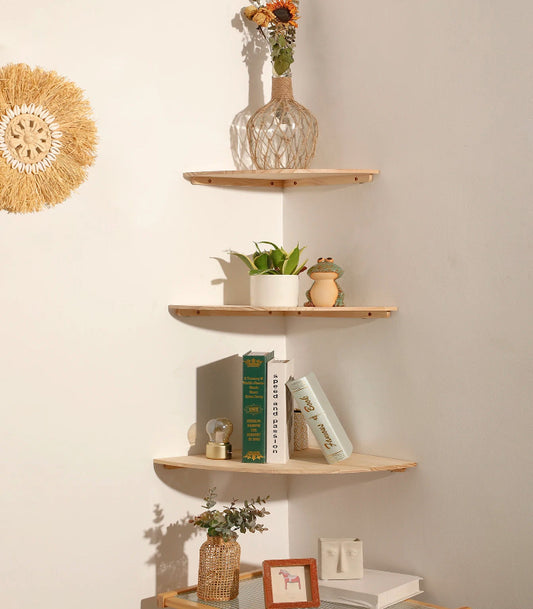 Sculpted Curve Floating Shelf